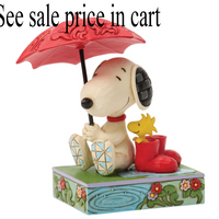 Snoopy Holding Umbrella Peanuts by Jim Shore 6017872