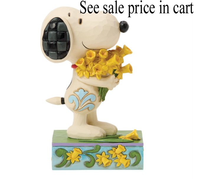 Snoopy with Daffodils Peanuts by Jim Shore 6017914