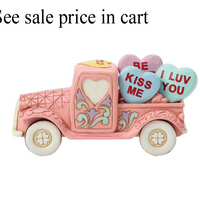 Sweethearts Truck Jim Shore Heartwood Creek 6017962