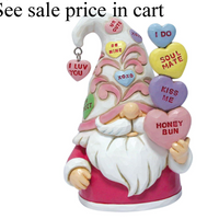 Sweethearts Gnome with Message Jim Shore Heartwood Creek 6017963
