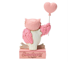 Sweethearts Owl with Balloon Jim Shore Heartwood Creek 6017965