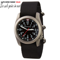 #13905 A-4TS Super Yankee™ Solar - Black dial, Black Nylon Band