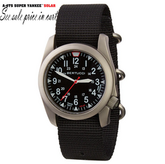 #13905 A-4TS Super Yankee™ Solar - Black dial, Black Nylon Band