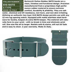 12131 A-2TR Field Pro™ Black Dial, Vintage Drab Italian Rubber NATO band