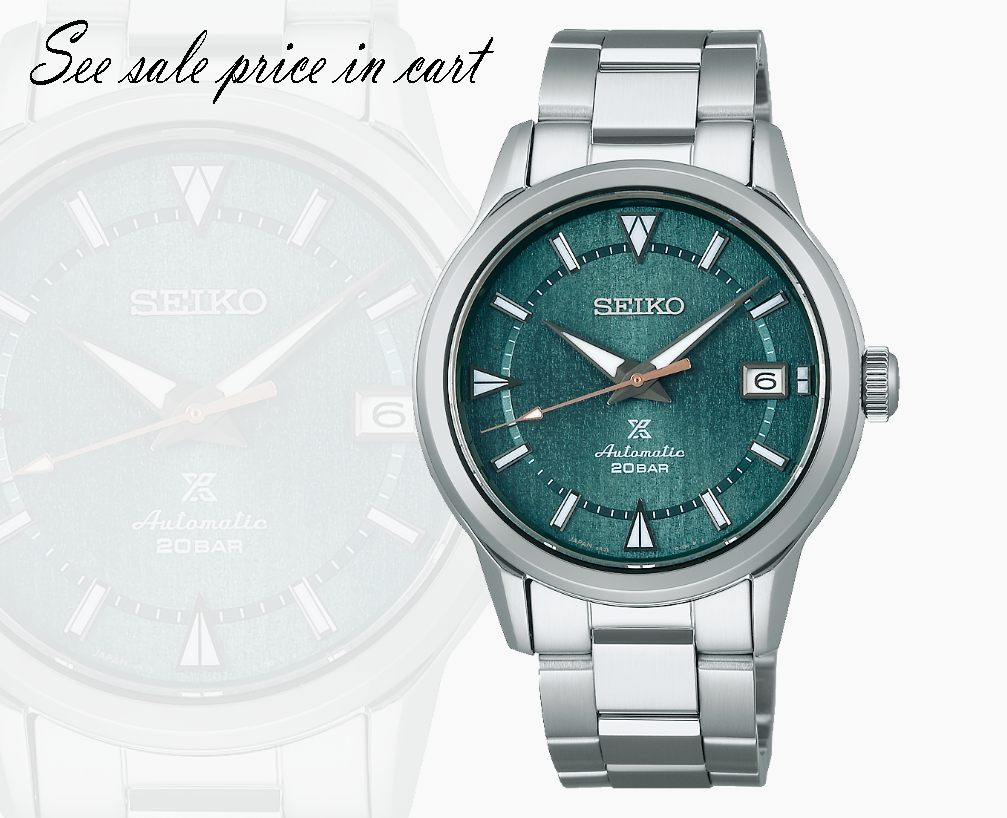 Seiko Prospex Luxe Alpinist Automatic Green Dial SPB289