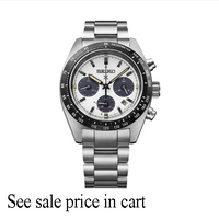 Seiko Prospex Speedtinmer Solar Chronograph White Dial SSC961