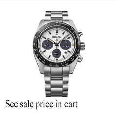 Seiko Prospex Speedtinmer Solar Chronograph White Dial SSC961