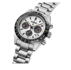 Seiko Prospex Speedtinmer Solar Chronograph White Dial SSC961