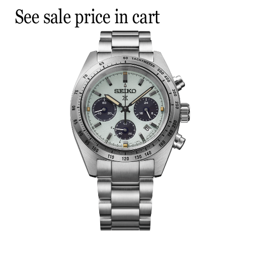 Seiko Prospex Speedtimer SS Solar Chronograph Green Dial SSC965