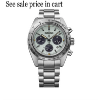 Seiko Prospex Speedtimer SS Solar Chronograph Green Dial SSC965