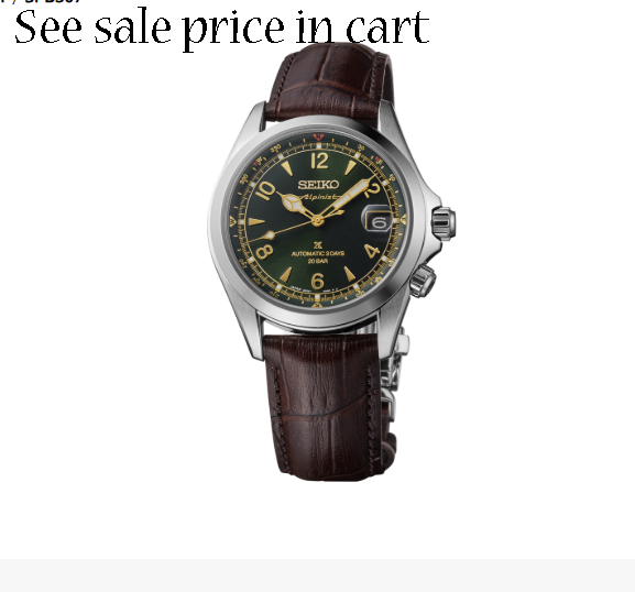 Seiko Prospex Alpinist  SPB507