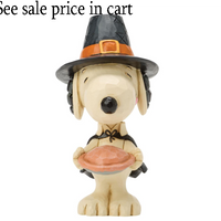 Snoopy with Pumpkin Pie Mini Peanuts by Jim Shore 6018514