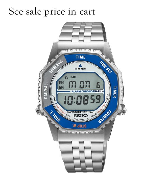 Seiko Essentials Digitsl White Dial SMGG21