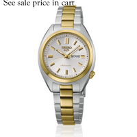 Seiko  5 Sports Automatic White Dial SRE024
