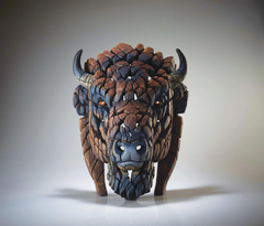 North American Bison Bust Edge Sculpture 6017682