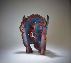 North American Bison Bust Edge Sculpture 6017682