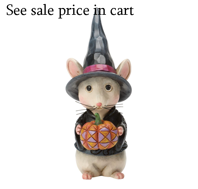Mouse Witch Figurine Jim Shore Heartwood Creek 6018083