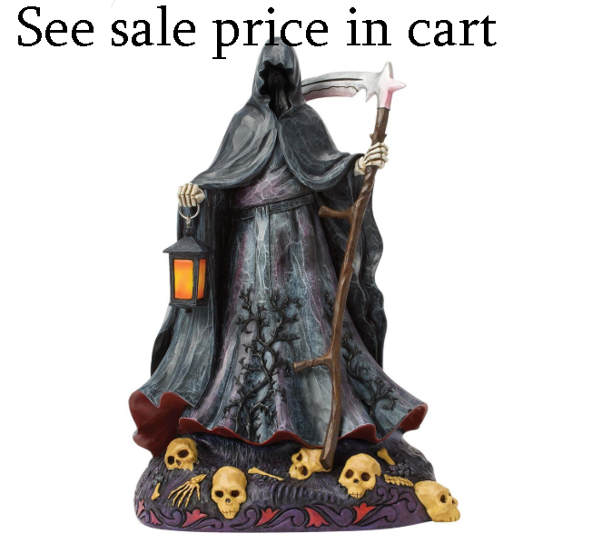 Grim Reaper with LED Glow Jim Shore Heartwood Creek 6018086