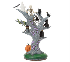 Scary LED Tree Figurine Jim Shore Heartwood Creek 6018090