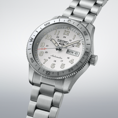 Seiko 5 Sports SS Automatic White Dial HDB007