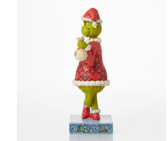 Grinch with Bag of Coal Jim Shore Dr. Seuss 6012697