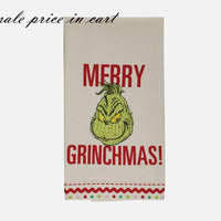 Merry Grinchmas Tea Towel Department 56