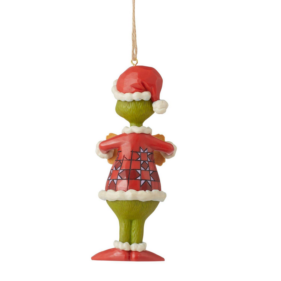 Grinch Bah Humbug PVC Ornament Jim Shore Dr. Seuss 6009533