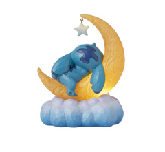 Stitch & Scrump on LED Moon Disney Traditions 6016334