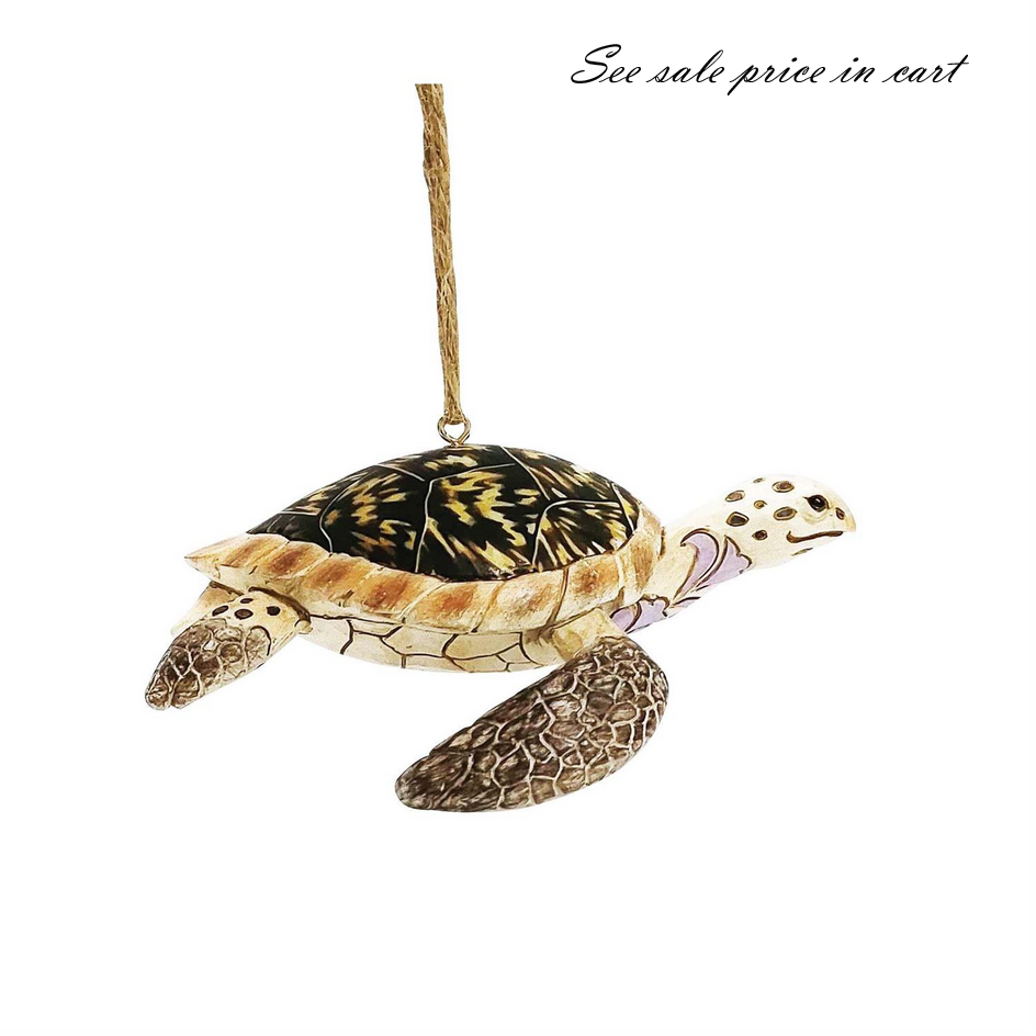 Hawksbill Sea Turtle Ornament Jim Shore Heartwood Creek 6012813