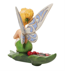 Tinker Bell Sitting on Holly Disney Traditions 6010874