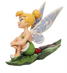 Tinker Bell Sitting on Holly Disney Traditions 6010874