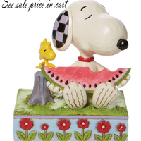 JSPEA Snoopy Watermelon Peanuts by Jim Shore 6010113