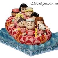 Jim Shore Peanuts Gang Rafting Peanuts by Jim Shore 6007934