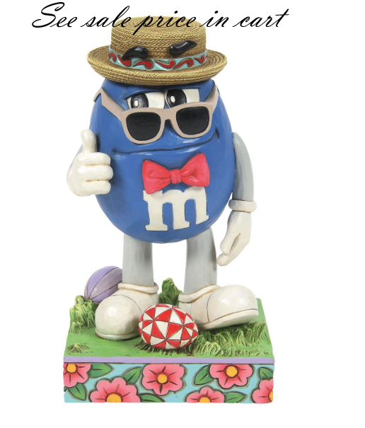 M&M'S Blue Character w/Bowtie Jim Shore Heartwood Creek