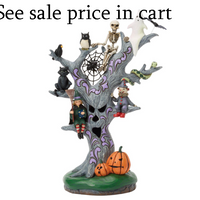 Scary LED Tree Figurine Jim Shore Heartwood Creek 6018090