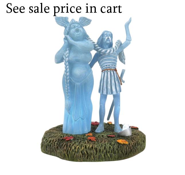 Department 56 Snow Village Halloween Disney the Haunted Mansion Harriet Steals the Scene 6018462