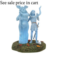 Department 56 Snow Village Halloween Disney the Haunted Mansion Harriet Steals the Scene 6018462