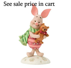 Enesco Disney Traditions  Winnie The Pooh Piglet Holding a Bear Miniature 6018717