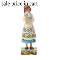 Enesco Disney Traditions  Beauty and The Beast Belle Holding Mirror 6018725