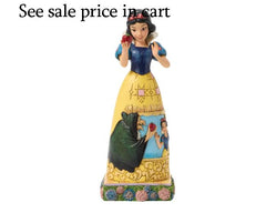 Enesco Disney Traditions Snow White Holding an Apple with Dress Scene 6018726
