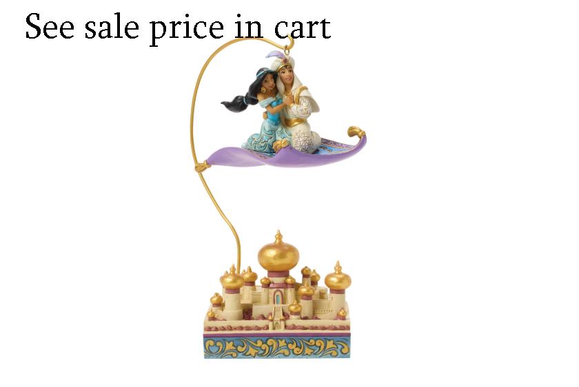 Enesco Disney Traditions  Aladdin and Jasmine Magic Carpet Ride Light Up 6018727