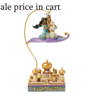 Enesco Disney Traditions  Aladdin and Jasmine Magic Carpet Ride Light Up 6018727