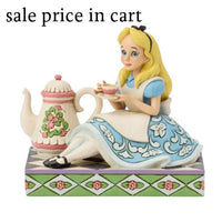 Enesco Disney Traditions  Alice in Wonderland with Teapot 6018925