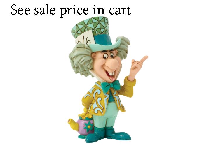 Enesco Disney Traditions Alice in Wonderland The Mad Hatter Miniature 601926