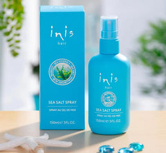 Sea Mineral Hairspray 5oz, Shampoo 10oz, Conditioner 8.5oz by Inis