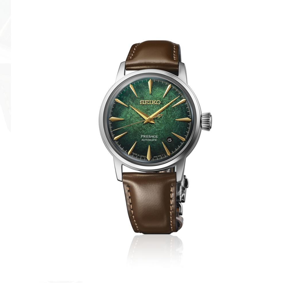 Seiko Presage cocktail Time SS Automatic Green Dial HCB002