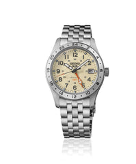 Seiko 5 Sports SS Automatic GMT Ivory Dial HDB002