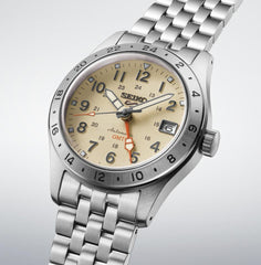 Seiko 5 Sports SS Automatic GMT Ivory Dial HDB002