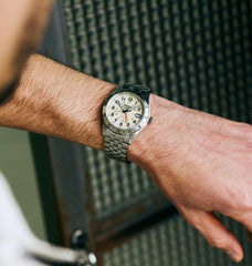 Seiko 5 Sports SS Automatic GMT Ivory Dial HDB002