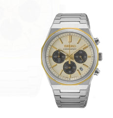 Seiko Essentials TT Quartz Chronograph Champagne Dial HGK001